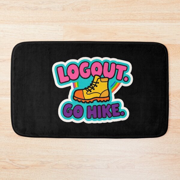 Item preview, Logout Go Hike - Digital Disconnect designed and sold by sharifex.