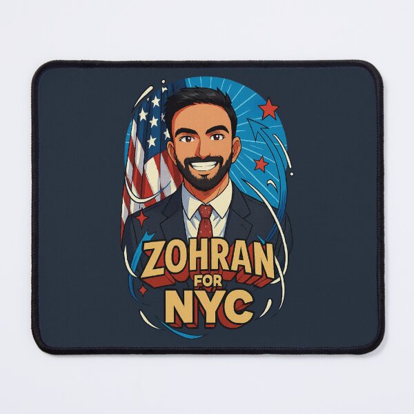Item preview, Zohran for NYC – Historic Campaign Poster Art (Mamdani 2025) designed and sold by GirlyPopped.