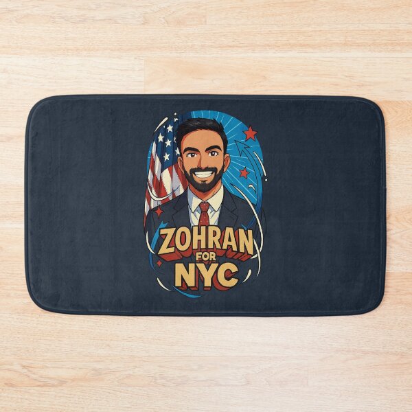 Item preview, Zohran for NYC – Historic Campaign Poster Art (Mamdani 2025) designed and sold by GirlyPopped.