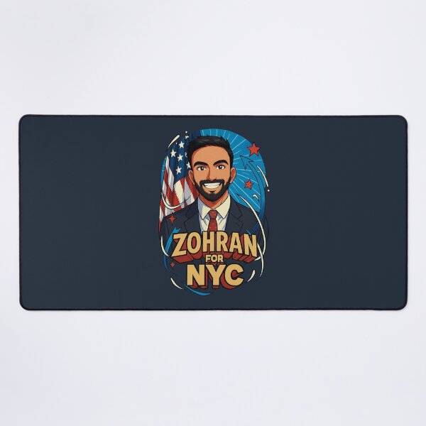 Item preview, Zohran for NYC – Historic Campaign Poster Art (Mamdani 2025) designed and sold by GirlyPopped.
