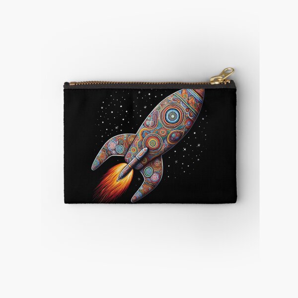 Item preview, Aboriginal Astronomy Rocket Ship 1 - no text designed and sold by peppa black.
