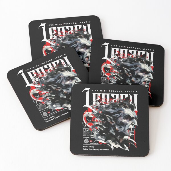 Item preview, Legacy – Live with Purpose Gothic Warrior Design designed and sold by pixorygraphix.
