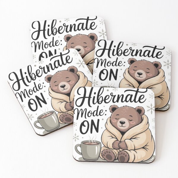 Item preview, Hibernate Mode: ON designed and sold by CuteOasis.