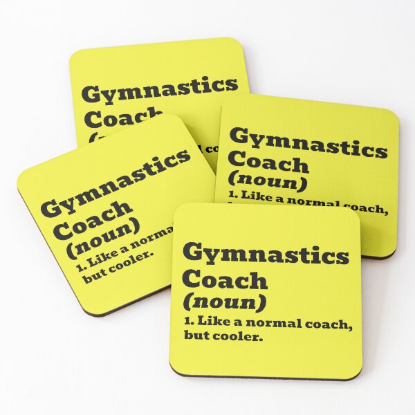 Item preview, Gymnastics Coach Like a Normal Coach But Cooler designed and sold by WakeNBake-Tees.