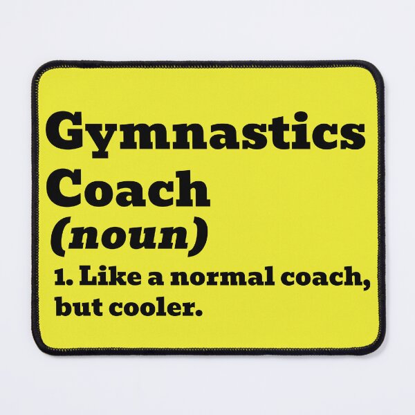 Item preview, Gymnastics Coach Like a Normal Coach But Cooler designed and sold by WakeNBake-Tees.