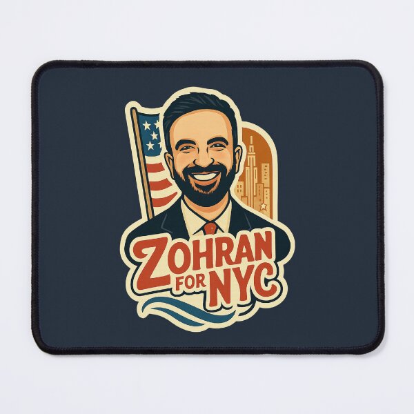 Item preview, Zohran for NYC – Historic Campaign Poster Art (Mamdani 2025) designed and sold by GirlyPopped.