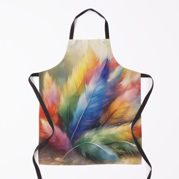 Item preview, Rainbow Feathers designed and sold by CalmnessbyChoice.