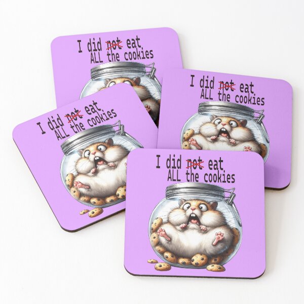 Item preview, Hamster ate all the cookies now its stuck in the jar designed and sold by LoneAngel.
