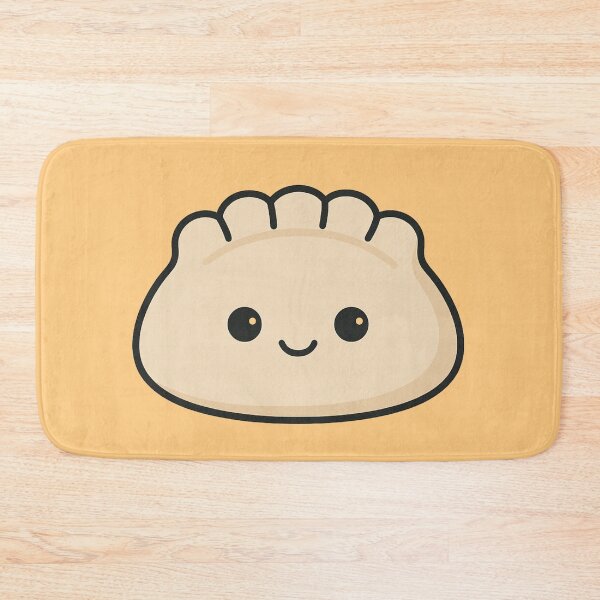 Item preview, Happy Dumpling – Cute Kawaii Sticker | Wholesome Food Art | Emotional Snack Series designed and sold by Odd Mood Studio.