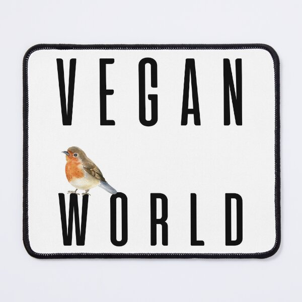 Item preview, Vegan World Cute Bird Design designed and sold by malachitewolf.