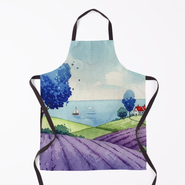 Item preview, Lavender field designed and sold by Design4uStudio.