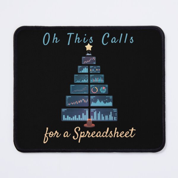 Item preview, Oh This Calls for a Spreadsheet Christmas Sweater designed and sold by Millsoft.