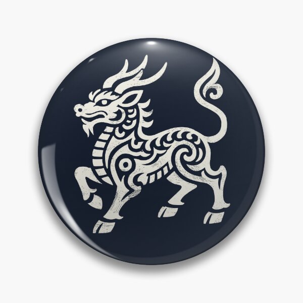 Item preview, Bold White-Line Mythical Beast  designed and sold by SugarCore.