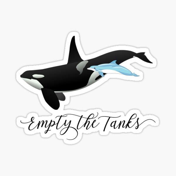 Artikel-Vorschau von Leeren Sie die Tanks Orca Killerwal Delphin, designt und verkauft von ColorFlowArt.