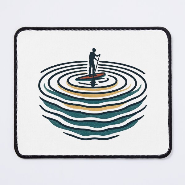 Item preview, Paddle Trail Zen - SUP Ripple Calm designed and sold by sharifex.