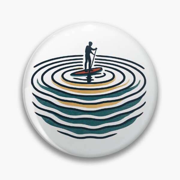 Item preview, Paddle Trail Zen - SUP Ripple Calm designed and sold by sharifex.