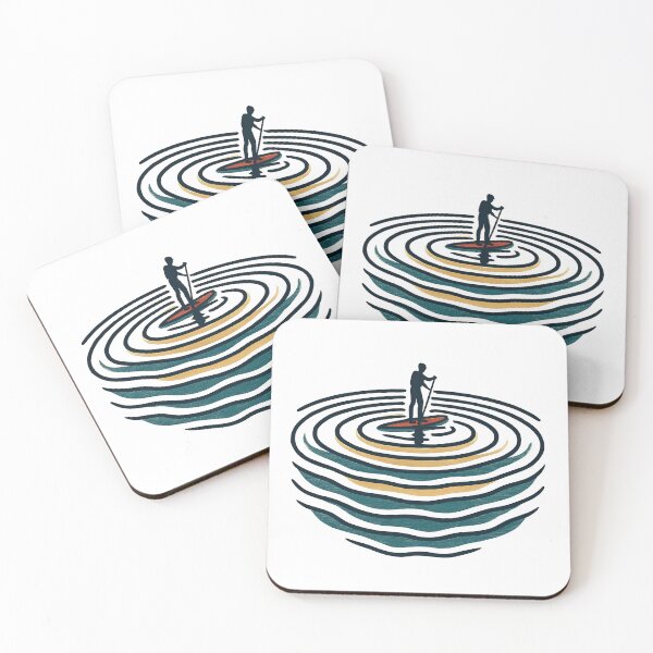 Item preview, Paddle Trail Zen - SUP Ripple Calm designed and sold by sharifex.