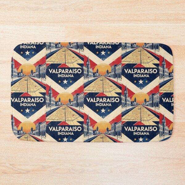 Item preview, Valparaiso Indiana 1950s USA Vintage Travel Tourism designed and sold by TravelersGems.