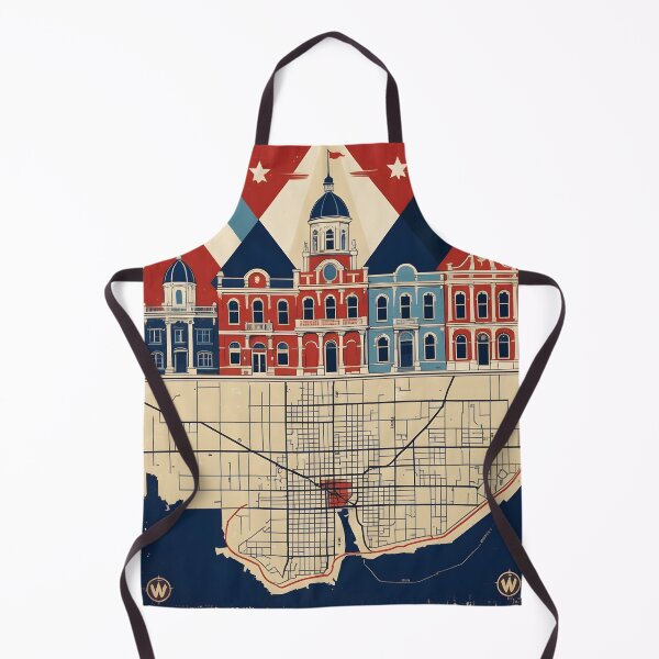 Item preview, Warsaw Indiana 1950s USA Vintage Travel Tourism designed and sold by TravelersGems.