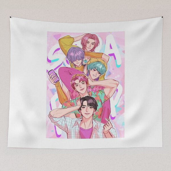 Item preview, Animated Kpop Saja boy Musical Fan Essential  designed and sold by DelaciaJam.