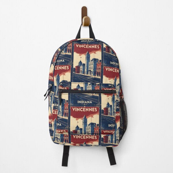 Item preview, Vincennes Indiana 1950s USA Vintage Travel Tourism designed and sold by TravelersGems.
