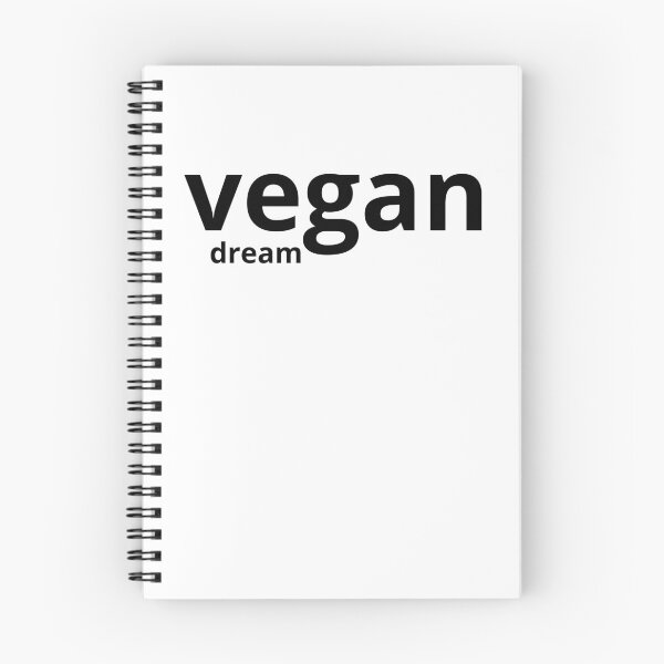 Item preview, Vegan Dream - Black Lettering for Vegans designed and sold by malachitewolf.