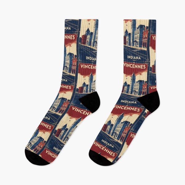 Item preview, Vincennes Indiana 1950s USA Vintage Travel Tourism designed and sold by TravelersGems.