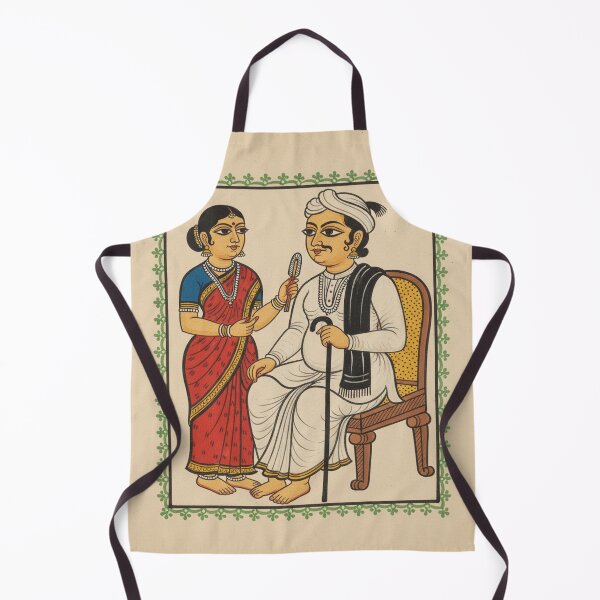 Item preview, Gentle Care in Kalighat Tradition designed and sold by digisetumedia.
