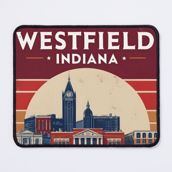 Item preview, Westfield Indiana 1950s USA Vintage Travel Tourism designed and sold by TravelersGems.