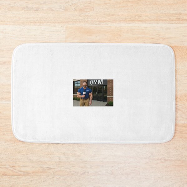 Item preview, Bodybuilding Reporter At The Gym designed and sold by BodybuildersInc.