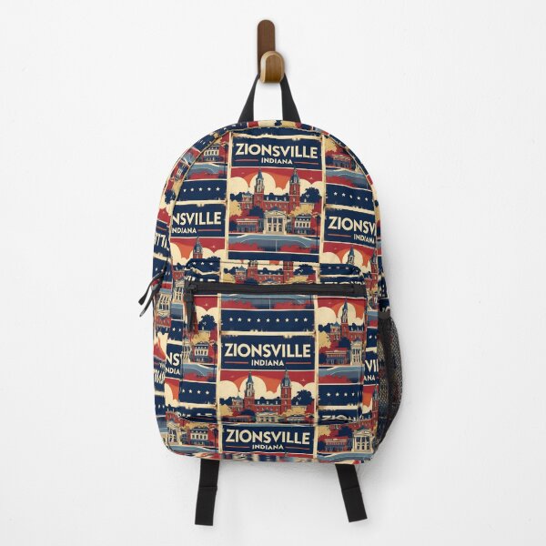 Item preview, Zionsville Indiana 1950s USA Vintage Travel Tourism designed and sold by TravelersGems.