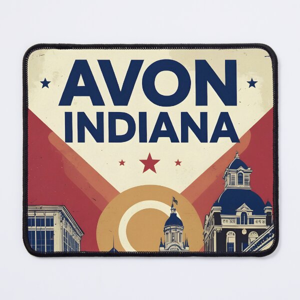 Item preview, Avon Indiana 1950s USA Vintage Travel Tourism designed and sold by TravelersGems.