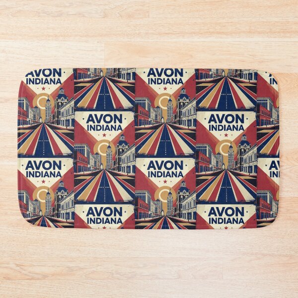 Item preview, Avon Indiana 1950s USA Vintage Travel Tourism designed and sold by TravelersGems.