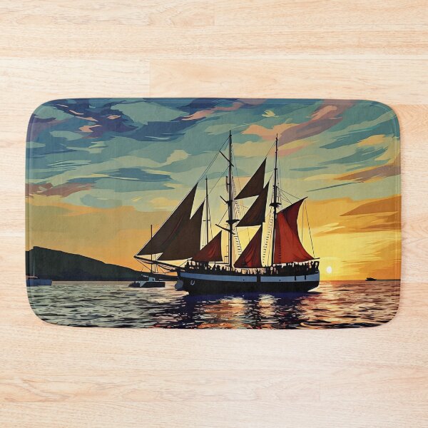 Item preview, Sailboat at Sunset designed and sold by tomorrowsart.