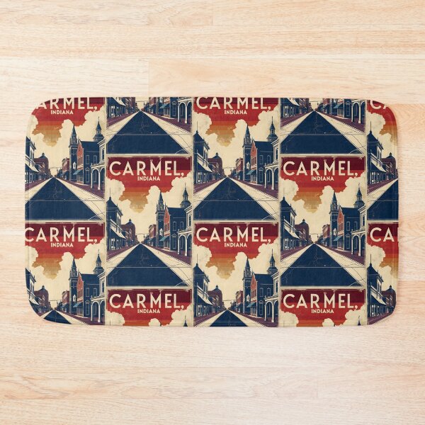 Item preview, Carmel Indiana 1950s USA Vintage Travel Tourism designed and sold by TravelersGems.
