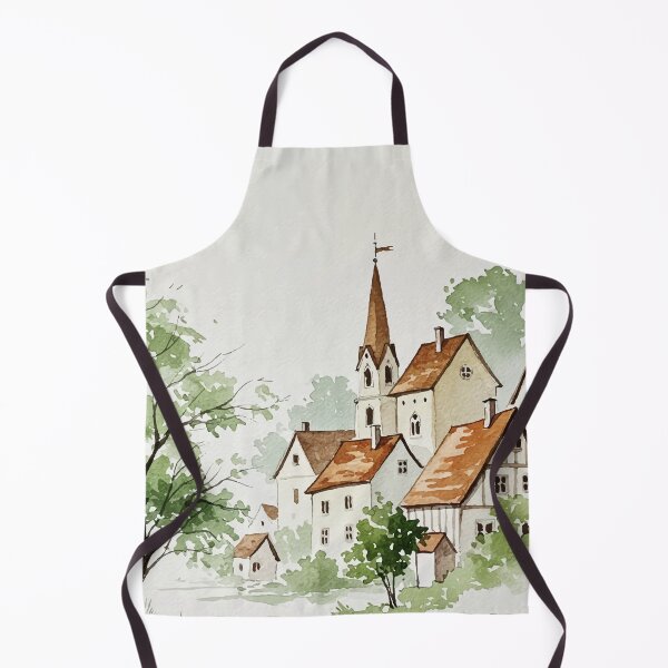 Item preview, Picturesque village designed and sold by Design4uStudio.