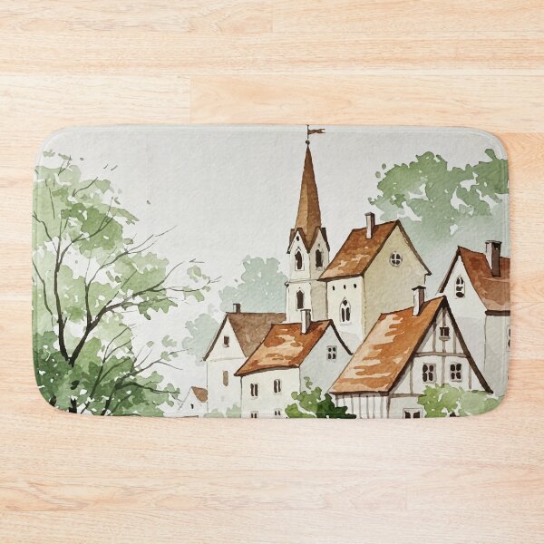 Item preview, Picturesque village designed and sold by Design4uStudio.