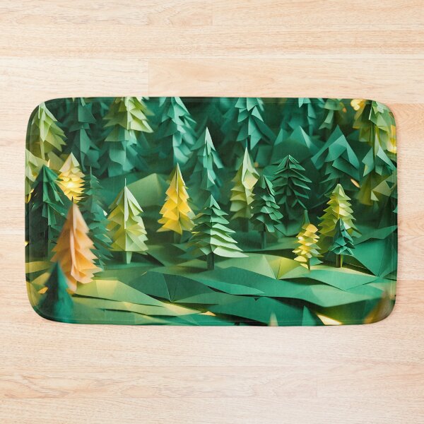 Item preview, Origami Art - Beneath the Evergreen Veil designed and sold by ArtfulFolds.