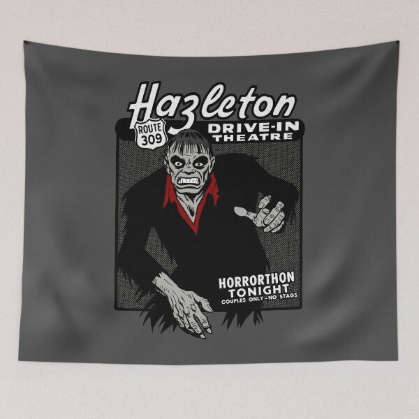 Item preview, Vintage Horrorthon Drive In Movie designed and sold by Kujo Dangerous Vintage.