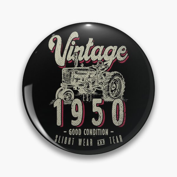 Item preview, Vintage Tractor Farmer Birthday Born In 1950 designed and sold by JRRTs.