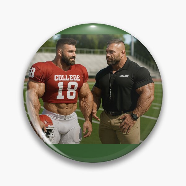 Item preview, Bodybuilder Football Player And Coach designed and sold by BodybuildersInc.