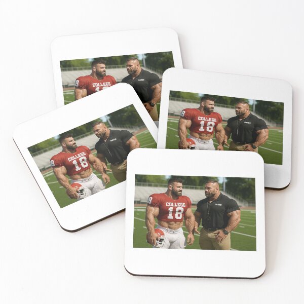 Item preview, Bodybuilder Football Player And Coach designed and sold by BodybuildersInc.
