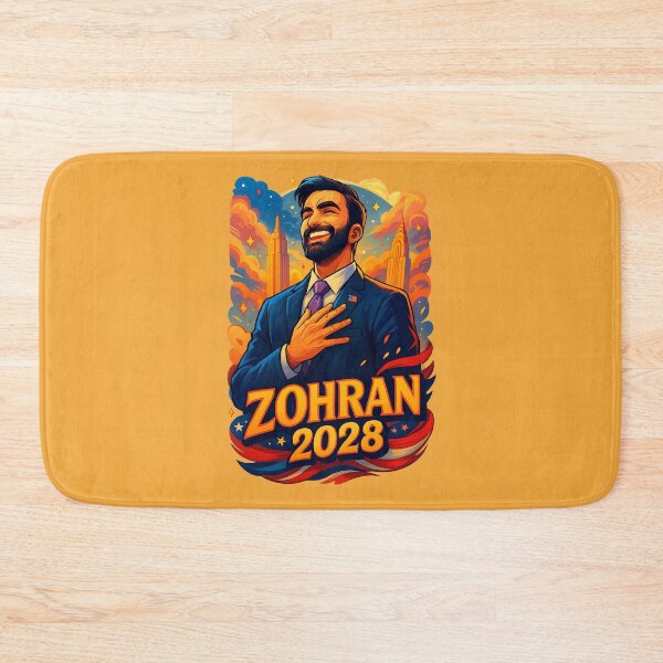 Item preview, Zohran for NYC – Historic Campaign Poster Art (Mamdani 2028) designed and sold by GirlyPopped.