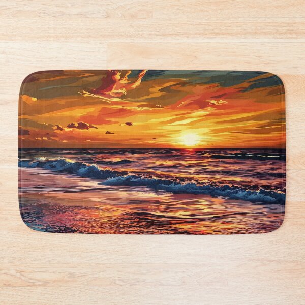 Item preview, Low tide at Sunset designed and sold by tomorrowsart.