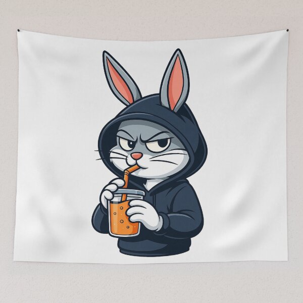 Item preview, Grumpy Bunny Vibes designed and sold by ArtesioByZaber.
