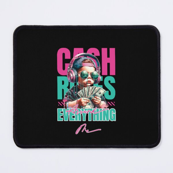 Item preview, Cash Rules Everything – Retro Streetwear Hustle Design designed and sold by pixorygraphix.