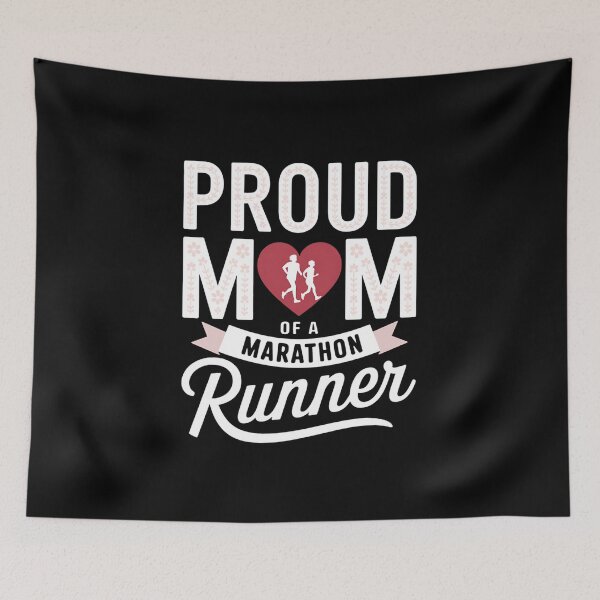 Item preview, Proud Mom Of A Marathon Runner Marathon Run Mother's Day designed and sold by VasilisLamArt.