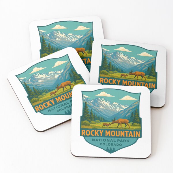 Item preview, Rocky Mountain National Park Colorado Sticker designed and sold by Ismeal Von.