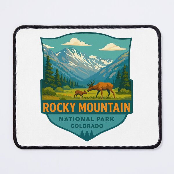 Item preview, Rocky Mountain National Park Colorado Sticker designed and sold by Ismeal Von.
