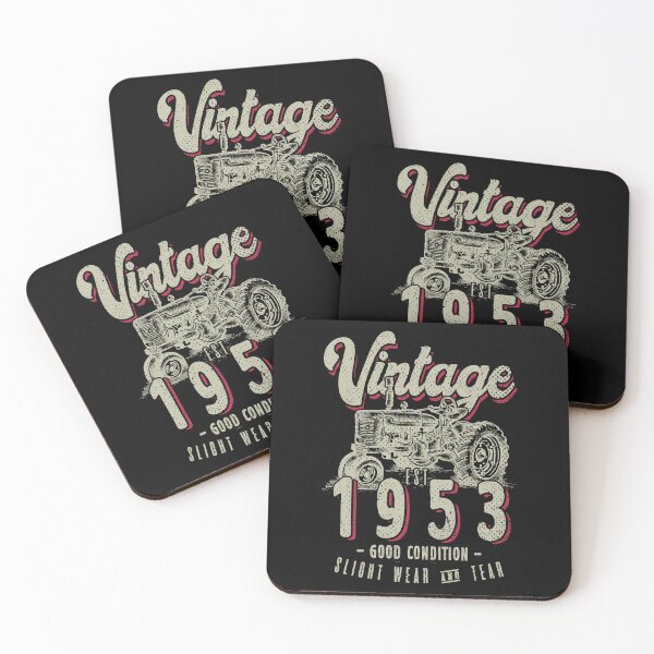 Item preview, Vintage Tractor Farmer Birthday Born In 1953 designed and sold by JRRTs.